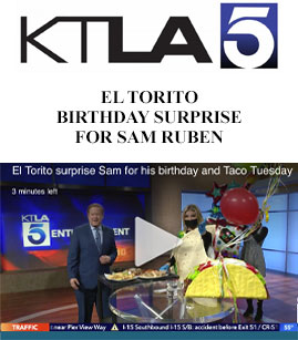 Featured: El Torito Birthday Surprise For Sam Ruben