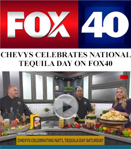 Chevys Celebrates National Tequila Day On FOX40