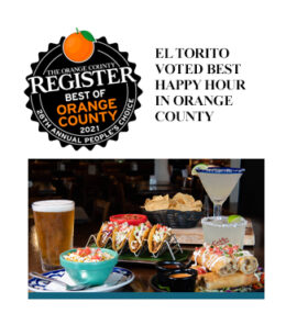Eltorito Voted Best Happy Hour In Orange County banner image
